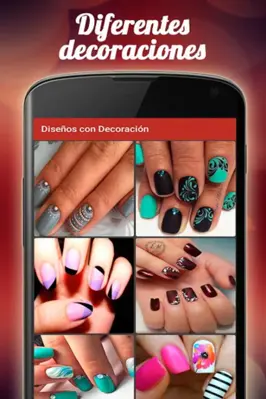 Diseños de uñas android App screenshot 2