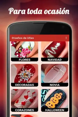 Diseños de uñas android App screenshot 5