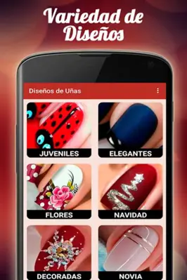 Diseños de uñas android App screenshot 6